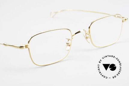Lunor V 109 Lunor Men's Frame Gold Plated, from the 2011's collection, but in a well-known quality, Made for Men