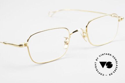 Lunor V 109 XL Men's Frame Gold Plated, from the 2011's collection, but in a well-known quality, Made for Men