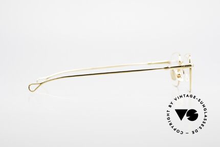 Lunor V 109 XL Men's Frame Gold Plated, of course, an unworn original with pure titanium pads, Made for Men