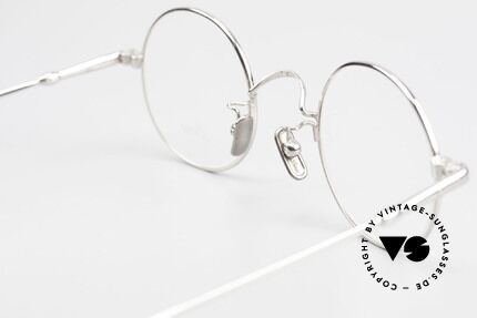 Lunor V 110 Lunor Glasses Round Platinum, Size: medium, Made for Men and Women
