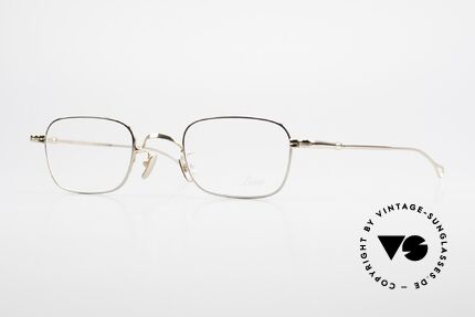 Lunor V 109 Old Lunor Men's Frame Metal, BICOLOR Lunor metal eyeglasses in XL size 49/23, 140, Made for Men