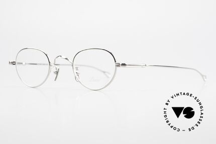 Lunor V 103 Timeless Eyeglass-Frame, model V103: very elegant metal glasses; size 40/23, 140, Made for Men and Women