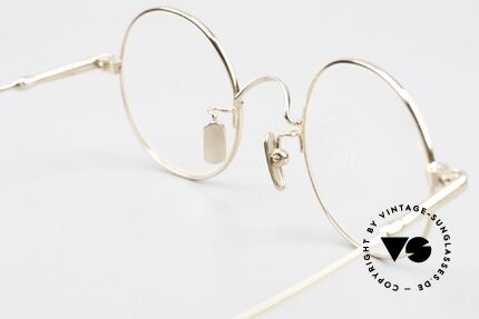 Lunor V 110 Lunor Round Glasses GP Gold, Size: medium, Made for Men and Women Lunor V 110 Lunor Round Glasses GP Gold, Size: medium, Made for Men and Women