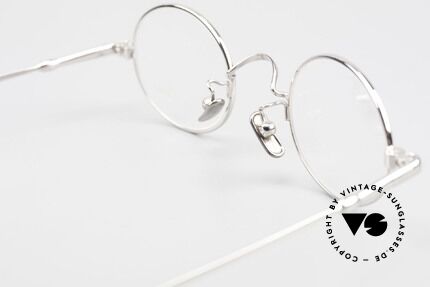 Lunor V 100 Oval Vintage Specs Platinum, Size: medium, Made for Men and Women
