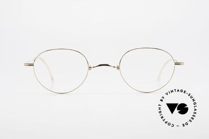 Lunor XXV Folding 03 Lunor Foldable Panto Glasses, traditional German brand; quality handmade in Germany, Made for Men and Women