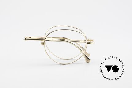 Lunor XXV Folding 03 Lunor Foldable Panto Glasses, Size: extra small, Made for Men and Women