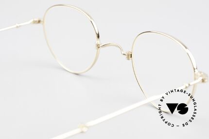 Lunor XXV Folding 03 Lunor Foldable Panto Glasses, NO RETRO EYEGLASSES, but a precious LUNOR ORIGINAL, Made for Men and Women