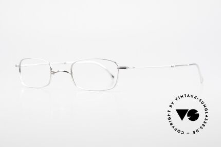 Lunor XXV Folding 01 Foldable Lunor Frame Unisex, well-known for the "W-bridge" & the plain frame designs, Made for Men and Women