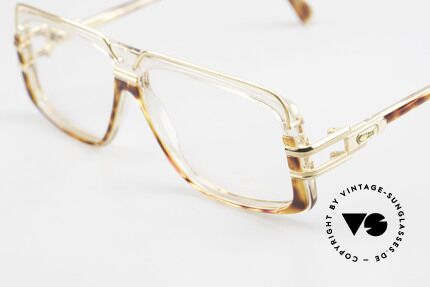 Cazal 640 90's Hip Hop Eyeglass Frame, crystal-tortoise frame with orig. Cazal DEMO lenses, Made for Men