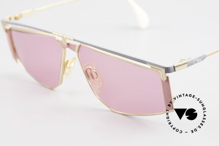 Cazal 235 Pink Titanium Vintage Frame, unworn, NOS (like all our rare vintage Titanium specs), Made for Men and Women