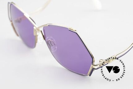 Cazal 226 Purple Vintage Ladies Shades, 80's frame (W.Germany), 90's frame (made in Germany), Made for Women
