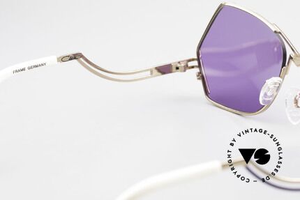 Cazal 226 Purple Vintage Ladies Shades, the sun lenses can be replaced with optical (sun) lenses, Made for Women