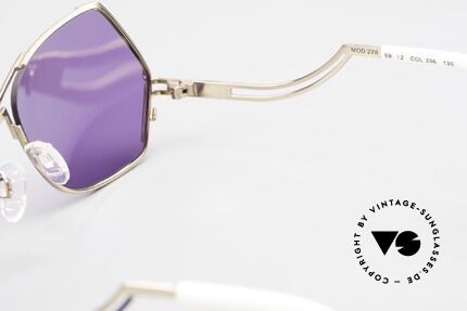 Cazal 226 Purple Vintage Ladies Shades, Size: medium, Made for Women