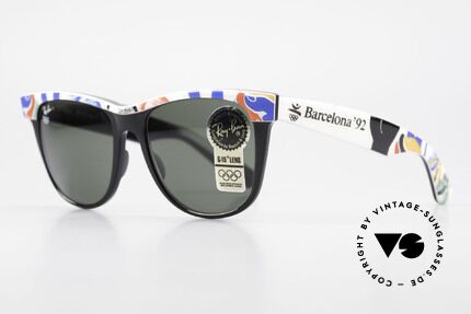 Ray Ban Wayfarer II Olympic Games 1992 Barcelona, rare Olympia Series - sports edition 'Barcelona 1992', Made for Men and Women