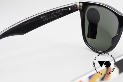 Ray Ban Wayfarer II Olympic Games 1992 Barcelona, Size: large, Made for Men and Women