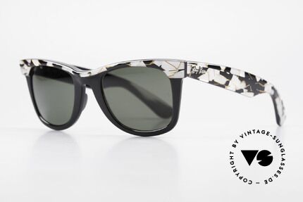 Ray Ban Wayfarer I Original Mosaic Wayfarer 80's, famous movie sunglasss from the 80's; cult object!, Made for Men and Women Ray Ban Wayfarer I Original Mosaic Wayfarer 80's, famous movie sunglasss from the 80's; cult object!, Made for Men and Women