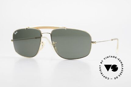 Sunglasses Ray Ban Explorer Browbar Old Ray Ban Made in USA B L
