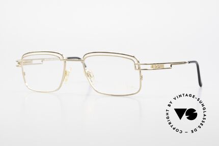 Cazal 778 90's Cazal Frame Gold-Plated, vintage Cazal metal-frame from the late 90's, Made for Men and Women