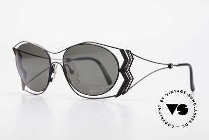 Paloma Picasso 3707 90s Shades Crystal Rhinestones, probably the most beautiful vintage model by Picasso, Made for Women