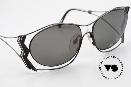 Paloma Picasso 3707 90s Shades Crystal Rhinestones, NO retro sunglasses; a unique authentic 90's original, Made for Women