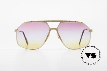 Alpina M6 Iconic 80's Shades Tricolored, a precious old 80's original in medium size 60-14, Made for Men and Women