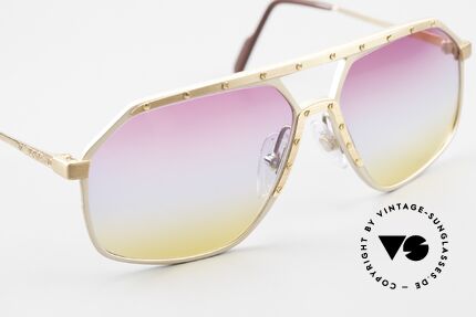 Alpina M6 Iconic 80's Shades Tricolored, one of the most wanted vintage models, worldwide, Made for Men and Women
