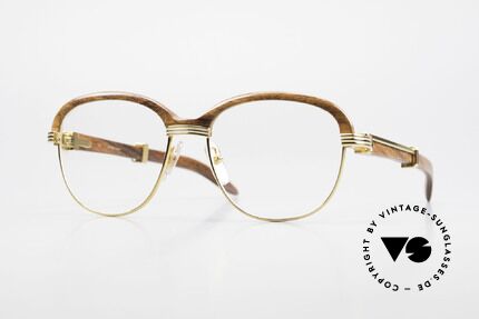 Cartier on sale wood glasses