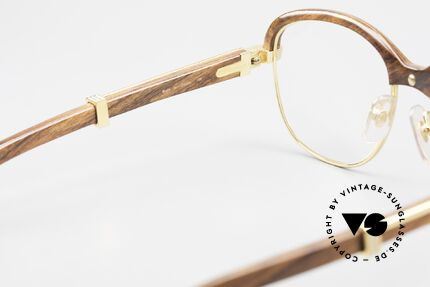Cartier Malmaison Diego Maradona Wood Glasses, we DON'T accept a credit card payment for this model, Made for Men and Women