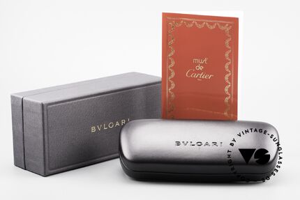 Cartier Panthere G.M. - L Sunrise Lenses & Bvlgari Case, NO RETRO eyewear; a rare 30 years old vintage ORIGINAL!, Made for Men and Women Cartier Panthere G.M. - L Sunrise Lenses & Bvlgari Case, NO RETRO eyewear; a rare 30 years old vintage ORIGINAL!, Made for Men and Women