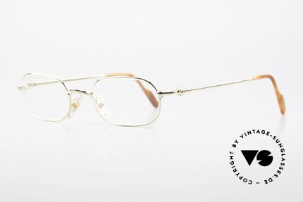 Cartier Orfy - M 90's Luxury Glasses Square, flexible lightweight frame (1st class wearing comfort), Made for Men and Women