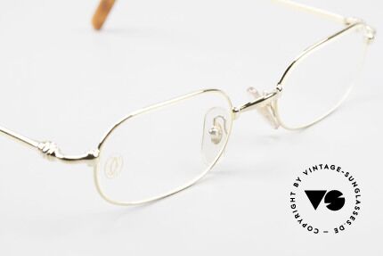 Cartier Orfy - M 90's Luxury Glasses Square, untouched, unworn rarity incl. orig. Cartier packing, Made for Men and Women