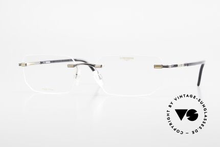 Longines 4238 Rimless 90's Eyeglasses Men Details