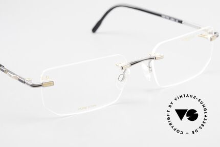 Longines 4238 Rimless 90's Eyeglasses Men, the DEMO lenses can be replaced with prescriptions, Made for Men