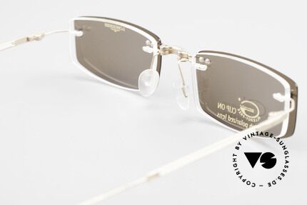 Longines 4378 Polarized Rimless Eyeglasses, Size: medium, Made for Men and Women