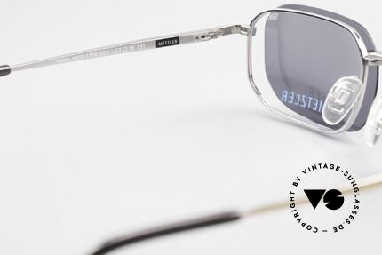 Metzler 1716 Titanium Frame Polarized Clip, Size: medium, Made for Men