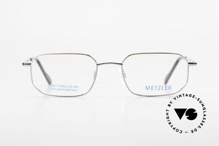 Metzler 1716 Titanium Frame Polarized Clip, Size: medium, Made for Men