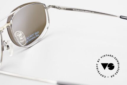 Metzler 1715 Titanium Specs Polarized Clip, Size: large, Made for Men