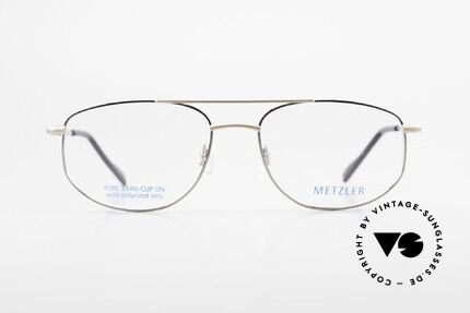 Metzler 1715 Titanium Specs Polarized Clip, Size: large, Made for Men