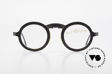Karl Lagerfeld 4501 Round Panto Designer Frame, RARE limited edition - straight from the 1980's, Made for Men and Women