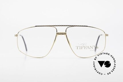 Tiffany T89 23kt Gold Plated Aviator Frame, Tiffany = a synonym for extraordinary jewelry; vertu!, Made for Men