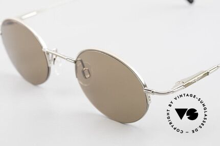 Longines 4363 Oval Sunglasses 90's Round, a timeless old ORIGINAL in cooperation with Metzler, Made for Men and Women
