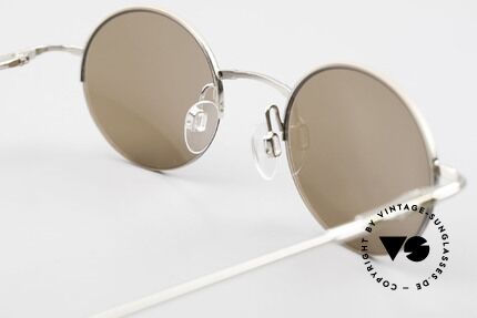Longines 4363 Oval Sunglasses 90's Round, Size: medium, Made for Men and Women