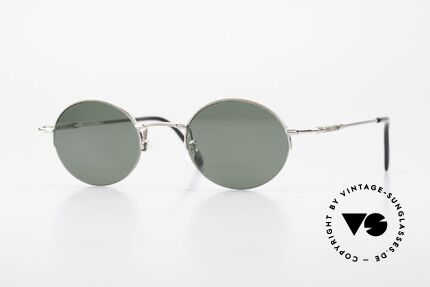 Longines 4363 Round Oval Sunglasses 90's, round oval Longines sunglasses from the late 1990's, Made for Men and Women