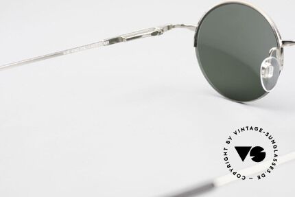 Longines 4363 Round Oval Sunglasses 90's, sun lenses (100% UV) could be replaced with opticals, Made for Men and Women