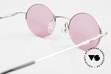 Longines 4363 Pink Sunglasses Oval Round, Size: medium, Made for Men and Women