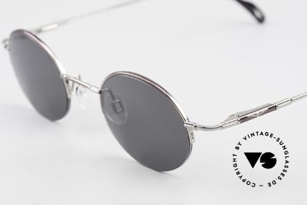 Longines 4363 90's Sunglasses Round Oval, a timeless old ORIGINAL in cooperation with Metzler, Made for Men and Women