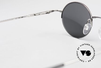 Longines 4363 90's Sunglasses Round Oval, sun lenses (100% UV) could be replaced with opticals, Made for Men and Women