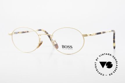 BOSS 5139 Oval Panto Eyeglass Frame Details
