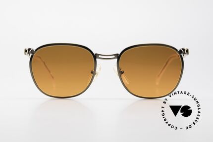 Jean Paul Gaultier 56-2177 Sunset Lenses Orange Gradient, unusual discreet design by eccentric J.P. Gaultier, Made for Men and Women