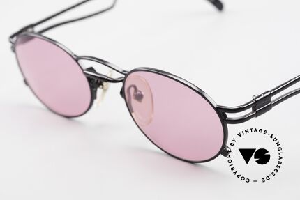 Jean Paul Gaultier 56-3173 Pink Oval Vintage Sunglasses, pink: to see the world through rose-colored glasses, Made for Men and Women